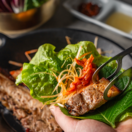 塩麹仕込みのサムギョプサル